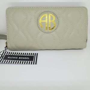 Alexis Bendel Wristlet Wallet Gray New With Tags